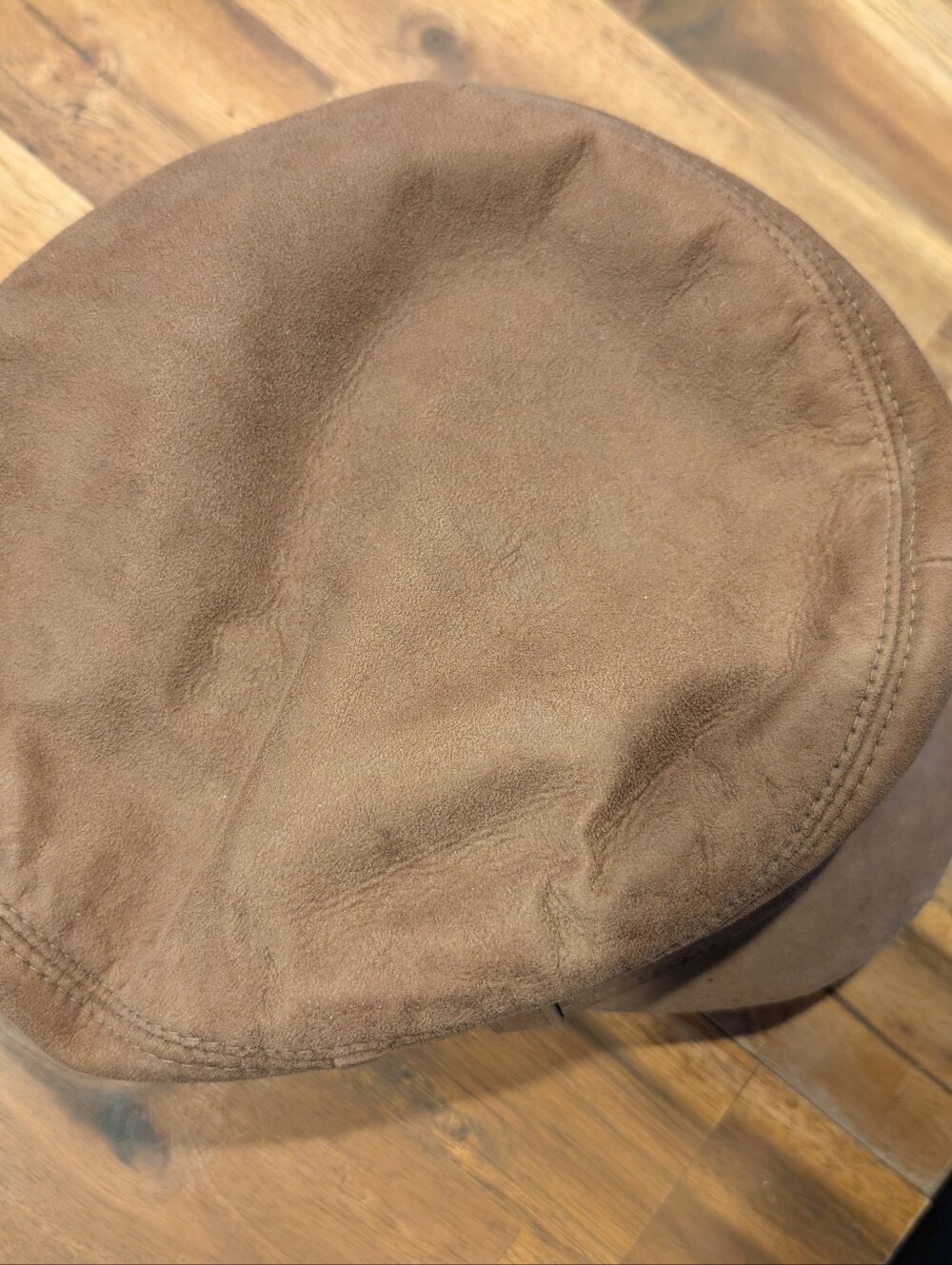 Vintage Olympia Prinz-heinrich Suede News Boy Cap - Picture 8 of 16